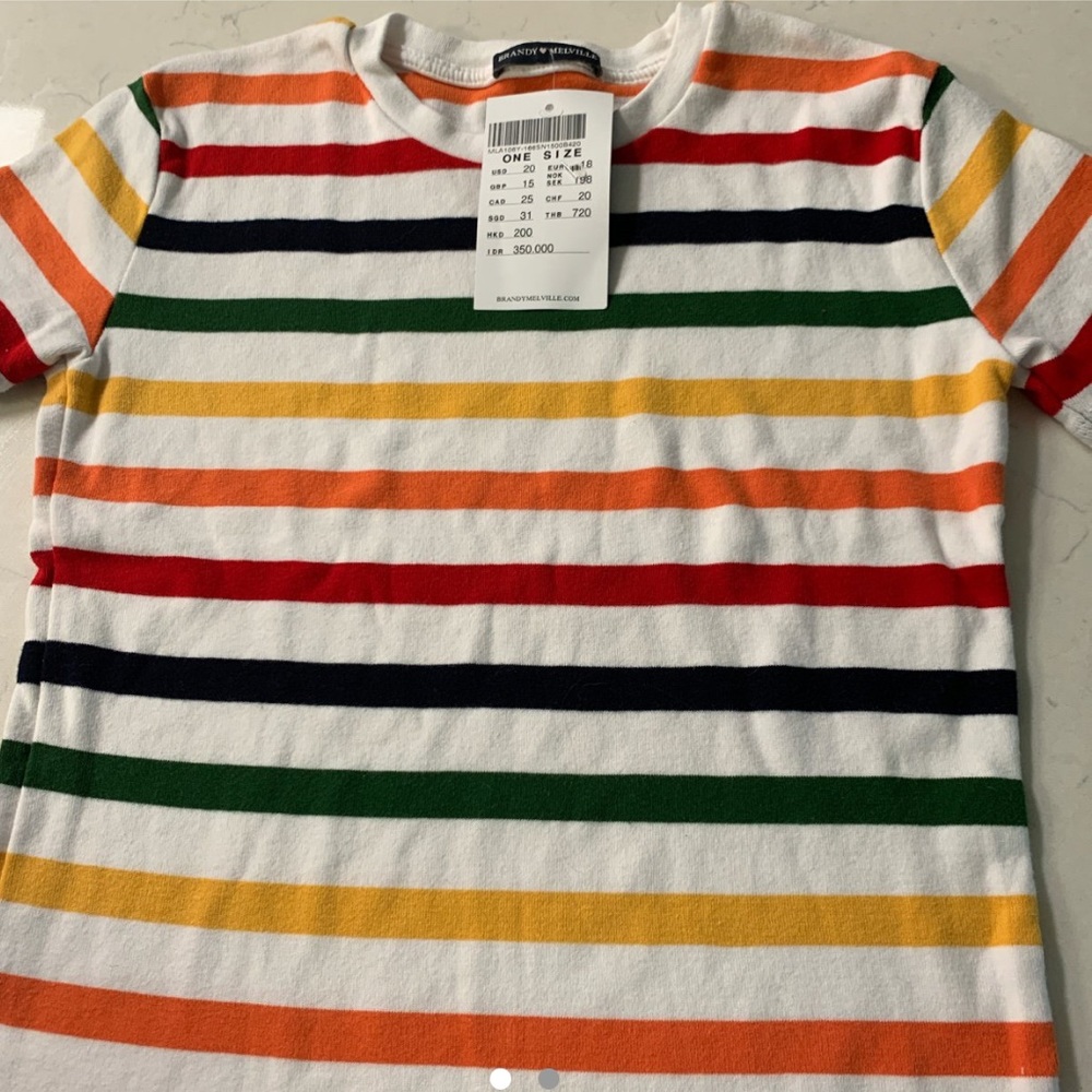 Brand new Brandy melville top